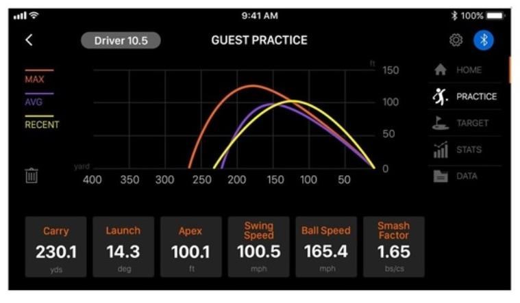Swing Caddie SC300 Portable Launch Monitor