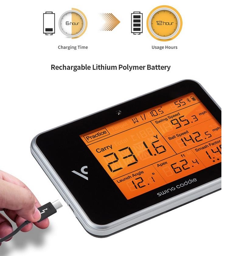Swing Caddie SC300 Portable Launch Monitor