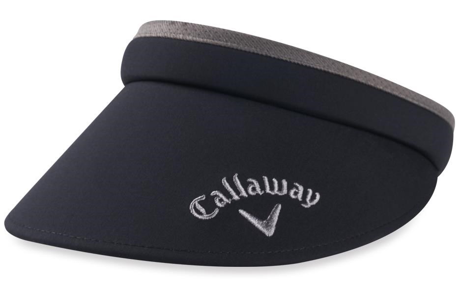 Callaway Clip Damen Visor, Schwarz