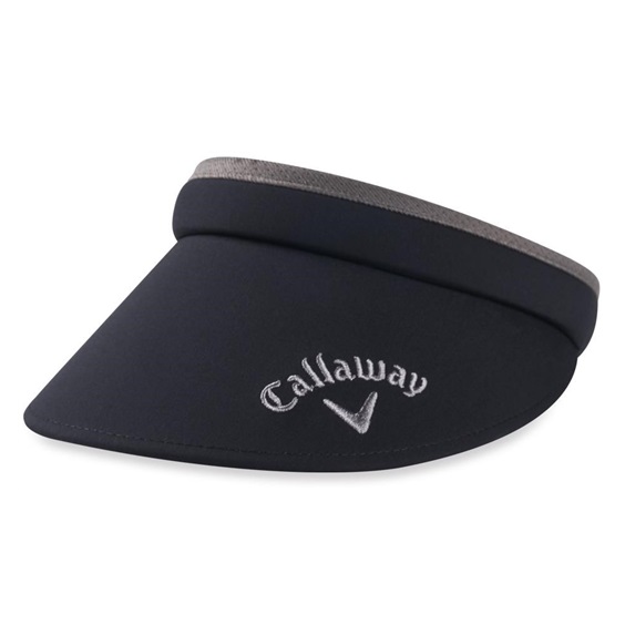 Callaway Clip Damen Visor, Schwarz