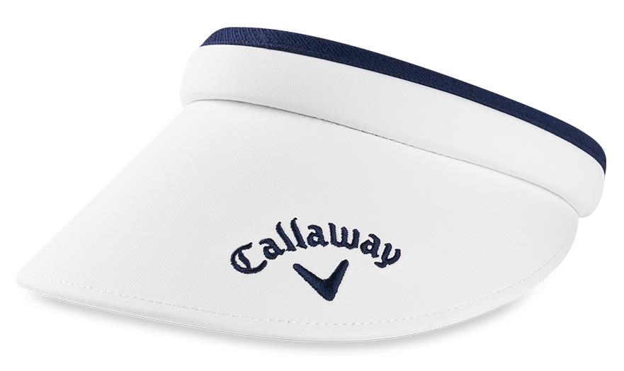 Callaway Clip Damen Visor, Weiss