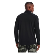 Under Armour Tech 2.0 1/2 Zip Herren Poloshirt, schwarz/grau