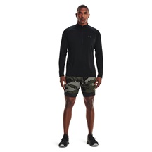 Under Armour Tech 2.0 1/2 Zip Herren Poloshirt, schwarz/grau