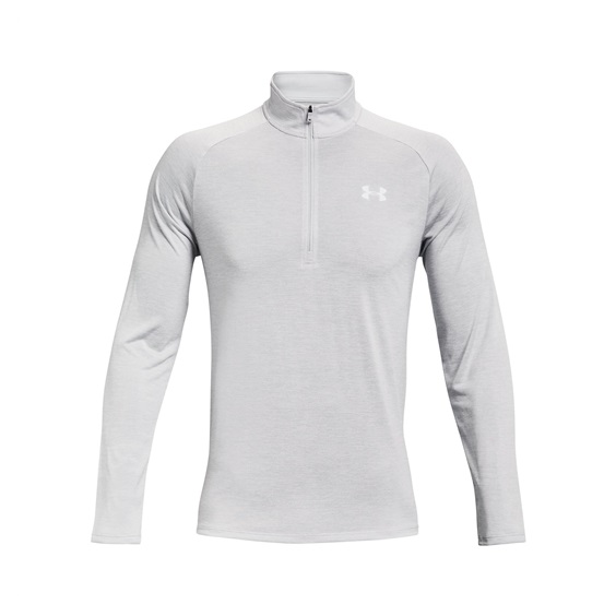 Under Armour Tech 2.0 1/2 Zip Herren Poloshirt, grau