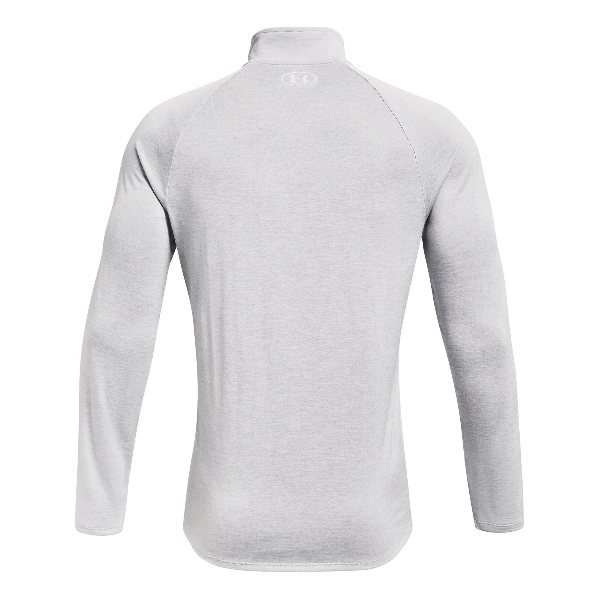 Under Armour Tech 2.0 1/2 Zip Herren Poloshirt, grau