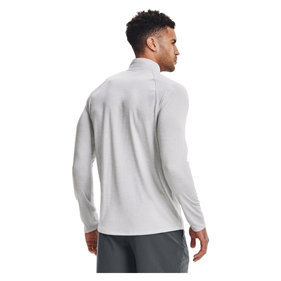 Under Armour Tech 2.0 1/2 Zip Herren Poloshirt, grau
