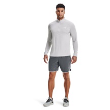 Under Armour Tech 2.0 1/2 Zip Herren Poloshirt, grau