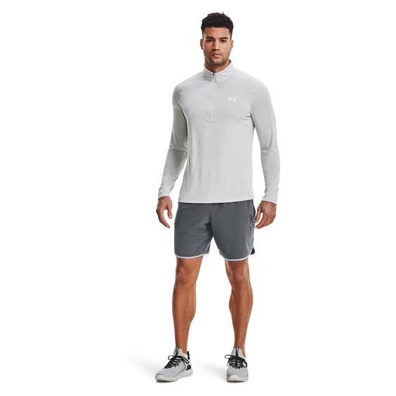 Under Armour Tech 2.0 1/2 Zip Herren Poloshirt, grau
