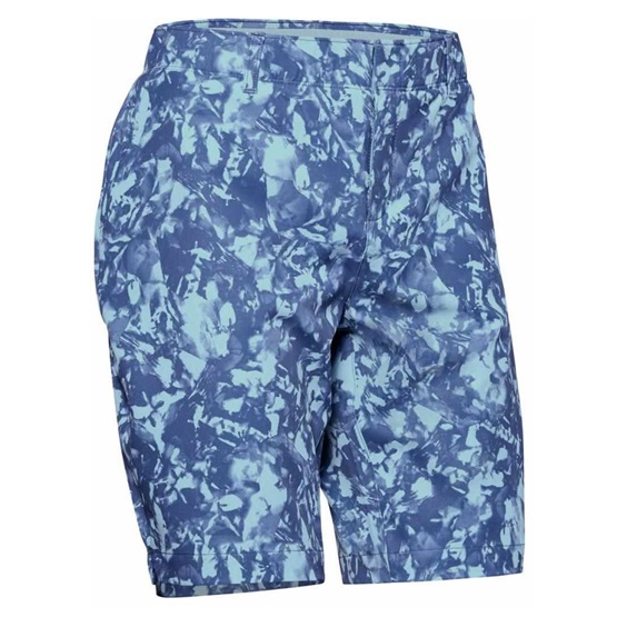 Under Armour Links Printed Damen Golf Shorts, blau