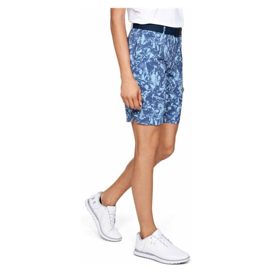 Under Armour Links Printed Damen Golf Shorts, blau