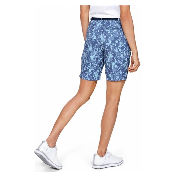 Under Armour Links Printed Damen Golf Shorts, blau