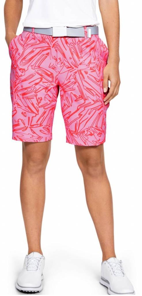 Under Armour Links Printed Damen Golf Shorts, rosa