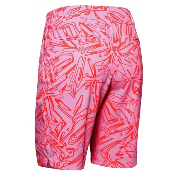 Under Armour Links Printed Damen Golf Shorts, rosa