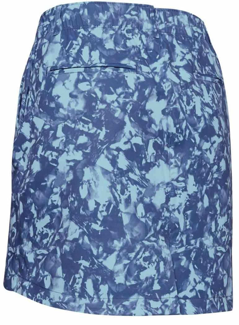 Under Armour Links Woven Printed Skort Damen Golfrock, blau
