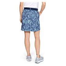 Under Armour Links Woven Printed Skort Damen Golfrock, blau