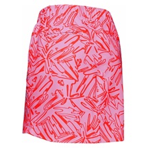 Under Armour Links Woven Printed Skort Damen Golfrock, rosa