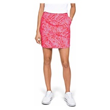 Under Armour Links Woven Printed Skort Damen Golfrock, rosa