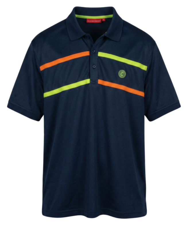 Duca Del Cosma Clint Herren Polo, dunkelblau