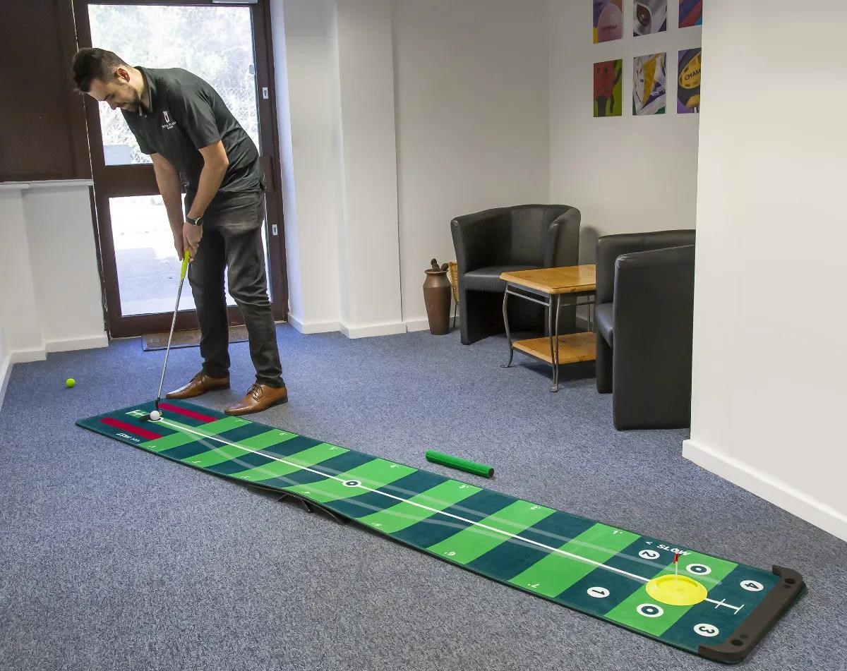Longridge 4 Speed Track Puttingmatte, 3m