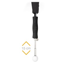 JuStar Teleskop-Golfschirm, silber