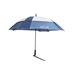 JuCad Golfschirm Windproof mit Schirmstift 68", blau/silber