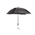 JuCad Teleskop-Golfschirm 68" Windproof mit Schirmstift, schwarz