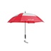 JuCad Teleskop-Golfschirm 68" Windproof mit Schirmstift, rot/silber