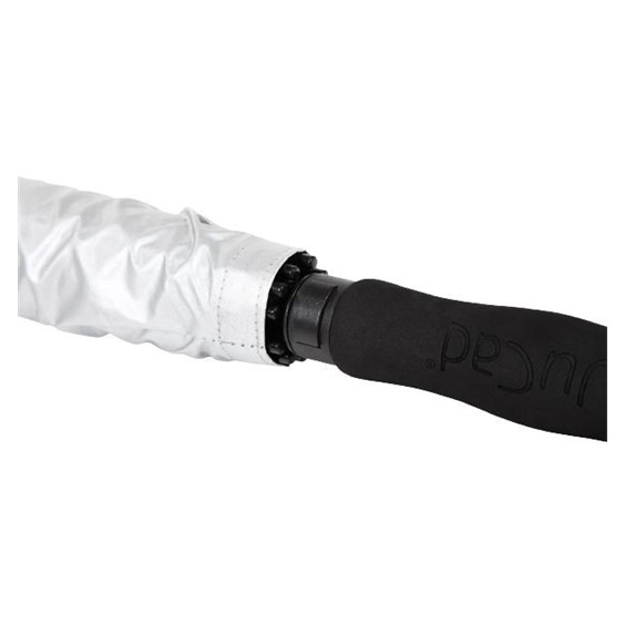 JuCad Golfschirm UV Automatik, silber