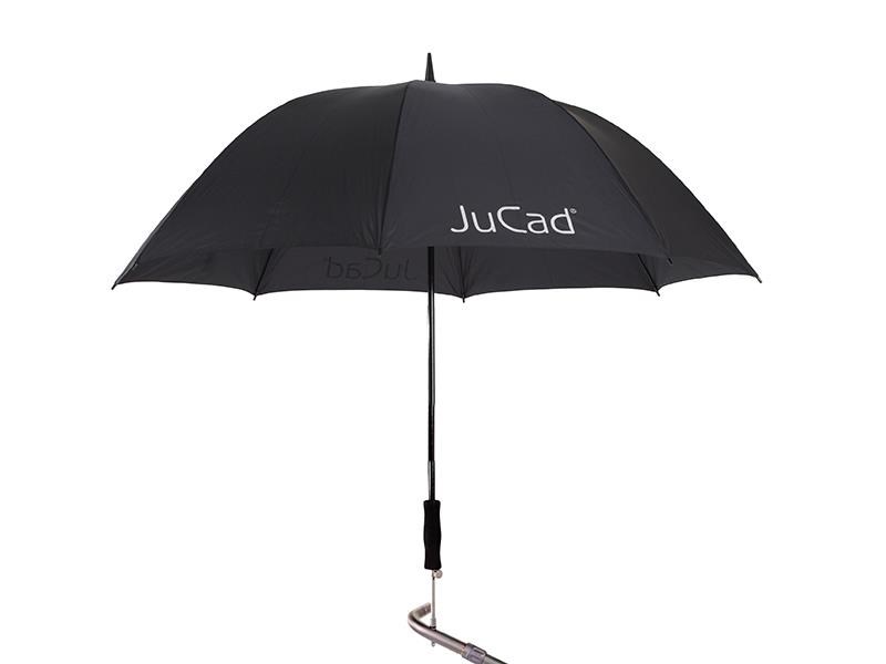 uCad Teleskop-Golfschirm 68" Automatik mit Schirmstift, schwarz