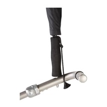 uCad Teleskop-Golfschirm 68" Automatik mit Schirmstift, schwarz