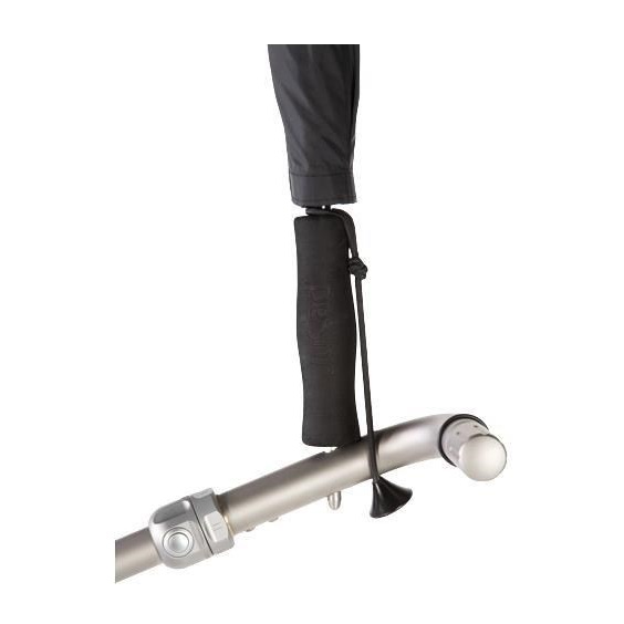 uCad Teleskop-Golfschirm 68" Automatik mit Schirmstift, schwarz