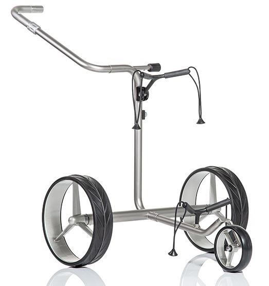 JuCad Junior drive Edelstahl Elektrotrolley + Tragetasche