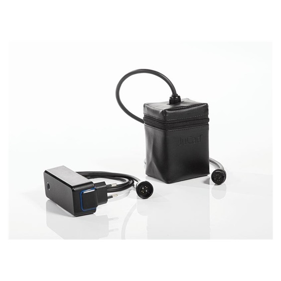 JuCad Junior drive Edelstahl Elektrotrolley + Tragetasche