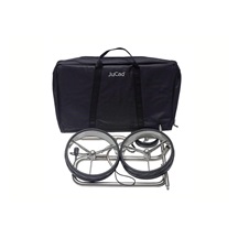 JuCad Junior drive Edelstahl Elektrotrolley + Tragetasche