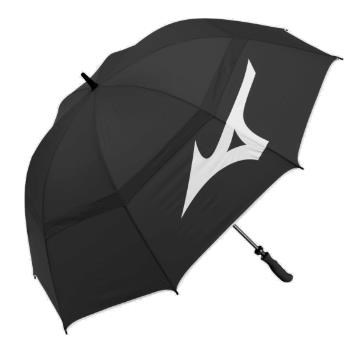Mizuno Tour Twin Canopy Regenschirm 55", schwarz