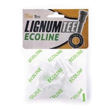 Lignum Tee Ecoline Plastiktees 38mm, 16Stk., weiss