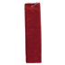 OEM Tri Fold Golf Handtuch, rot