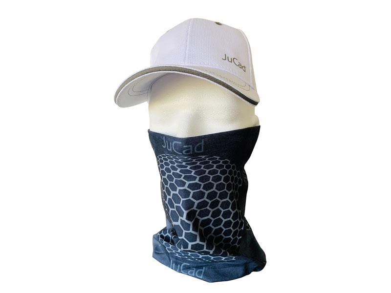 JuCad Multifunktion Halstuch, grau