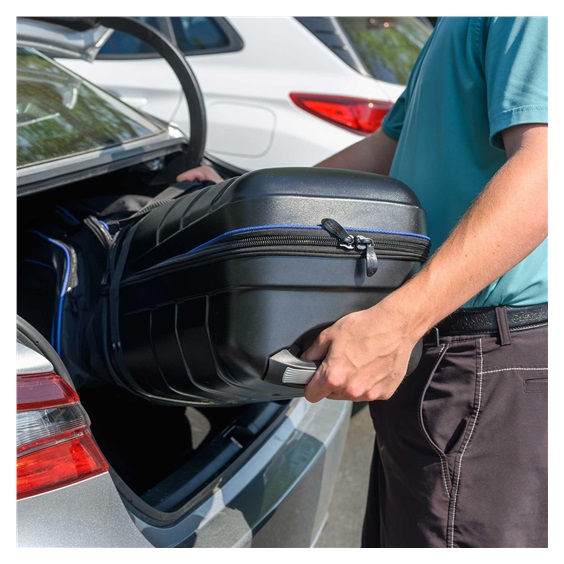 Bag Boy T-10 Travelcover, schwarz/blau