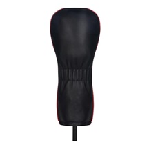 Titleist Jet Black Leather Driver Headcover, schwarz