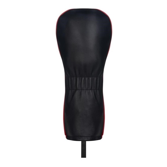 Titleist Jet Black Leather Driver Headcover, schwarz