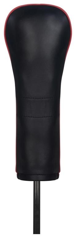 Titleist Jet Black Leather Fairwayholz Headcover, schwarz