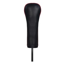 Titleist Jet Black Leather Fairwayholz Headcover, schwarz