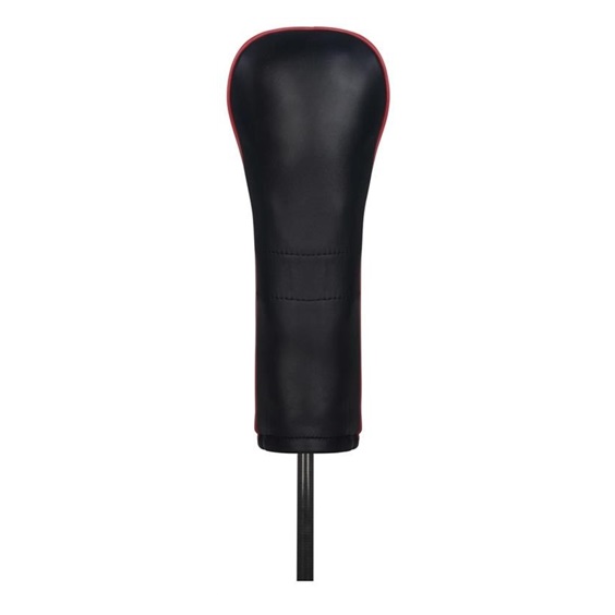 Titleist Jet Black Leather Fairwayholz Headcover, schwarz