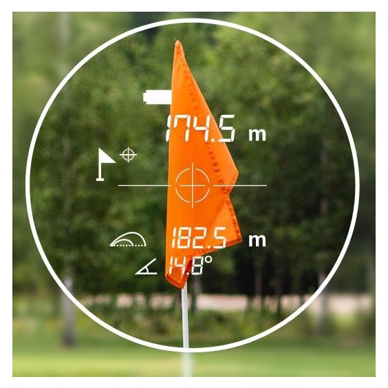 ZOOM Focus X Laser Distanzmesser, grau