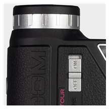 ZOOM Focus Tour Laser Distanzmesser, schwarz/silber