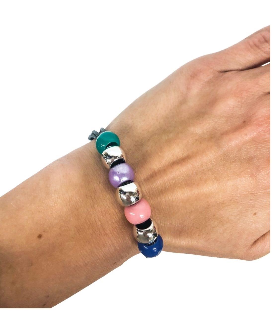 Ostatní Handmade Teraka Armband, Typ 012, mehrfarbig