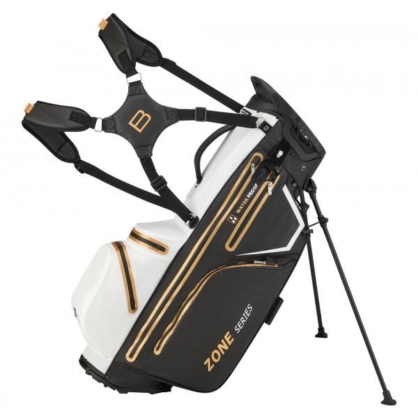 Bennington Zone Waterproof Standbag, schwarz/weiss/gold
