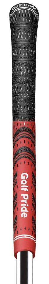 Golf Pride New Decade Multi-Compound Griff, Midsize, schwarz/rot
