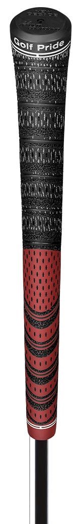Golf Pride New Decade Multi-Compound Griff, Midsize, schwarz/rot